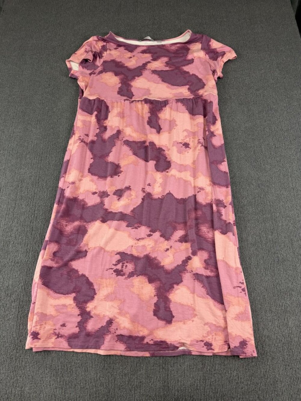 G By Giuliana Tie-Dye Short-Sleeve Empire Waist Dress 1X